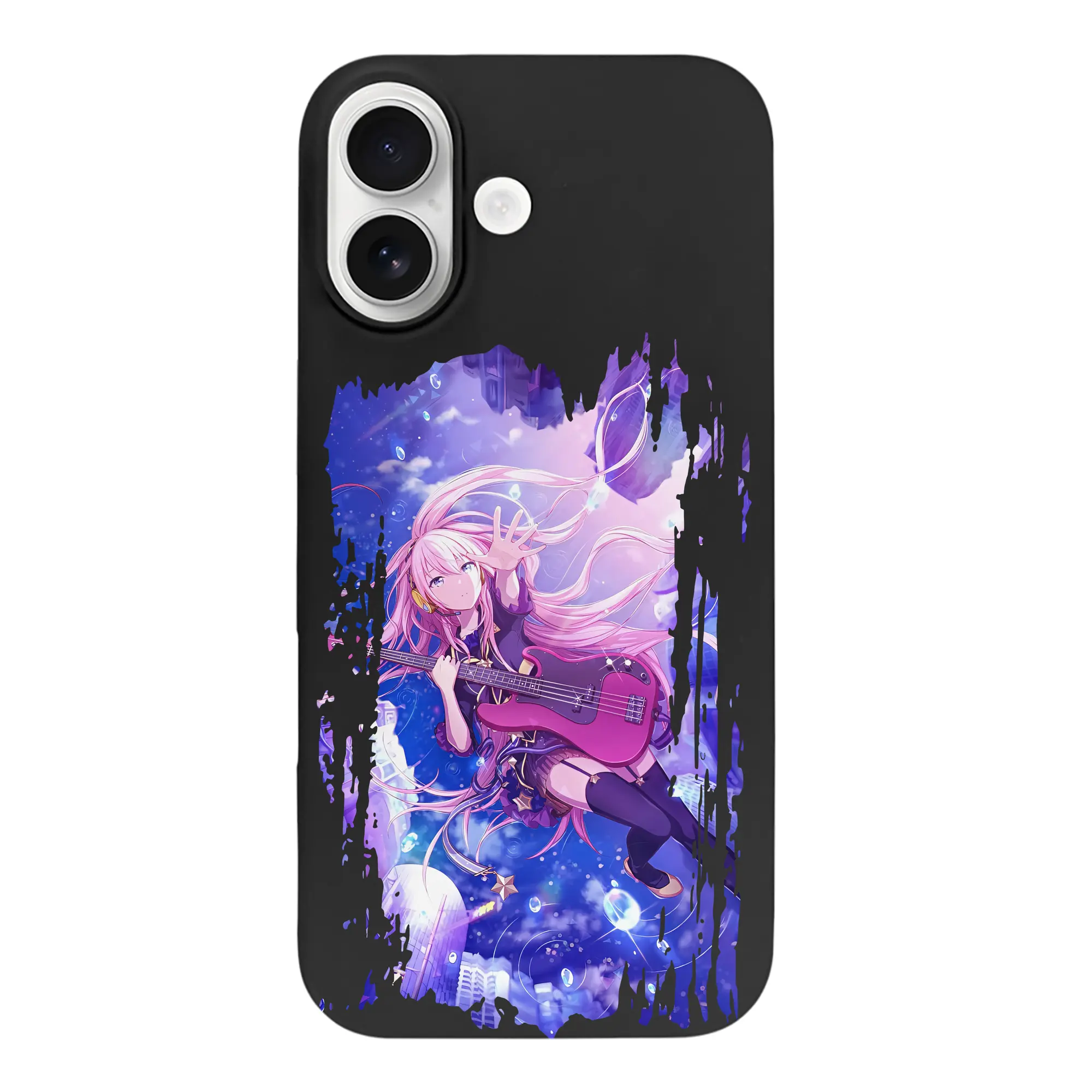 ぼっちざろっく！ グッズ,後藤ひとり - iPhone 17 シリーズ シリコンケース 薄型 耐衝撃 指紋防止 ソフトタッチカバー 精密フィット 傷防止 保護ケース iPhone 17/17 Air/17 Pro/17 Pro Max 対応